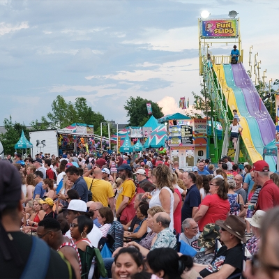 While there's no music on July 2, all the rides and vendors remain open for business.