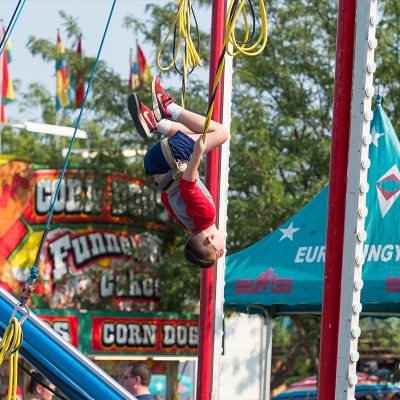 Carnival rides will flip you upside down, spin you around and back again.